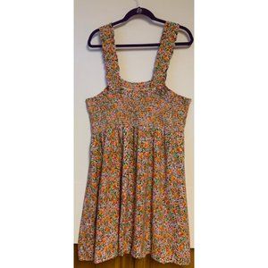 Flirty Floral Summer Sun Dress/Blouse